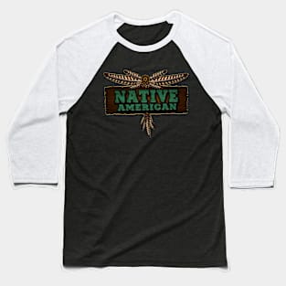 Native American Old Board Baseball T-Shirt